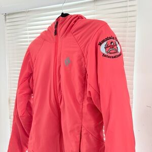 Women’s Black Diamond Pink Hooded Softshell Jacket